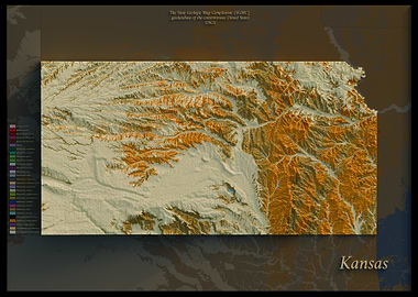 Kansas Geological Map