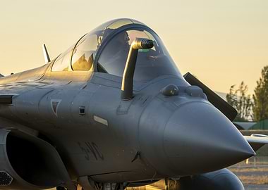Rafale Fighter Jet Close-Up