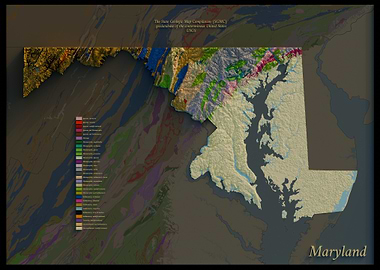 Maryland Geological Map