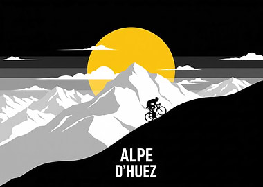 Tour de France - Alpe d'Huez Cycling