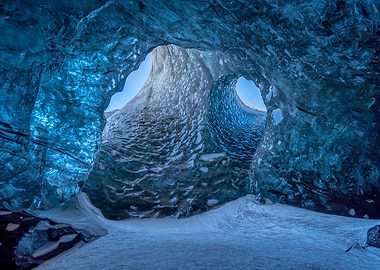 Ice Cave Interior
