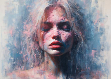 Dreaming - Abstract Portrait of a Woman