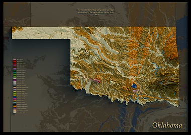 Oklahoma Geological Map