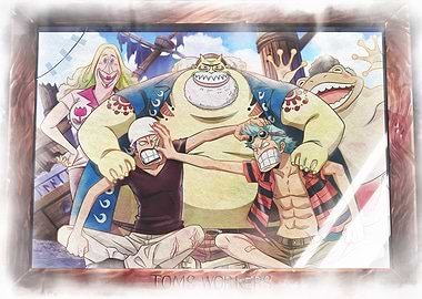 Iconic Watercolor Franky and Toms Workers