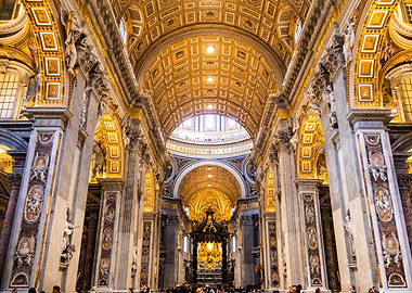 St. Peter's Basilica Interior