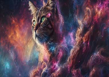 Cosmic Galaxy Cat