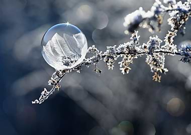 Frozen Bubble on a Branch
