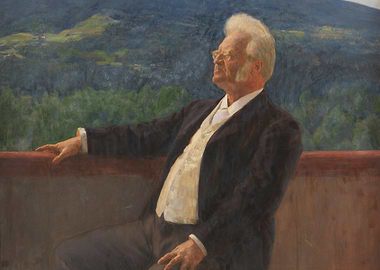 Portrait of Henrik Ibsen