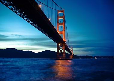 Golden Gate Bridge at Night