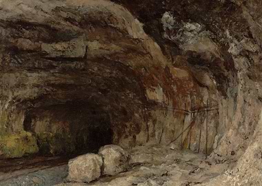 Cave Interior Painting