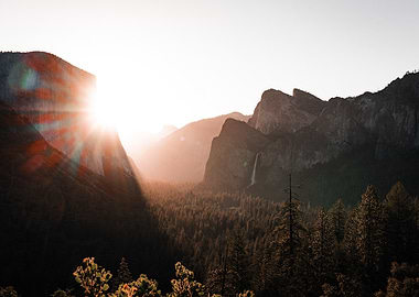 Yosemite Valley at Sunrise