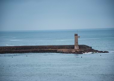 Lighthouse on a Breakwater