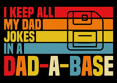 Dad Jokes Database Retro Design