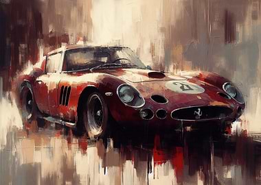 Ferrari 250 GTO Painting