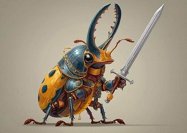 Armored Beetle Warrior