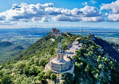 Sant Salvador Sanctuary, Mallorca, Spain
