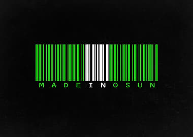 Made in Sun Barcode