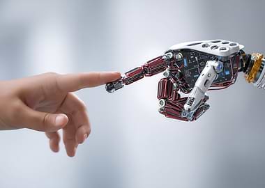 Human and Robot Finger Touch