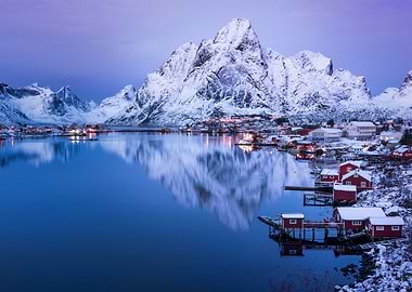 Winter Lofoten Islands, Norway