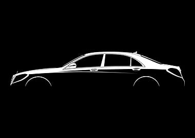 S-Class (W222) Silhouette