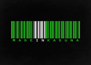 Made in Kaduna Barcode Art