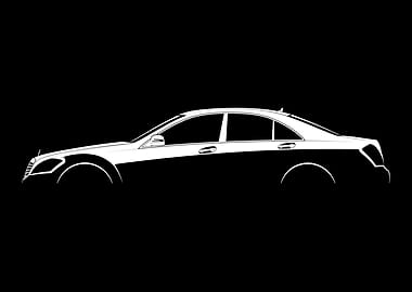 S-Class (W221) Silhouette