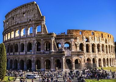 Colosseum in Rome, Italy