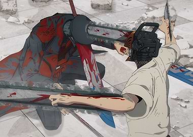 EP09 Chainsaw Man over Katana Man
