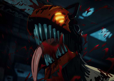 EP01 Chainsaw Man Portrait