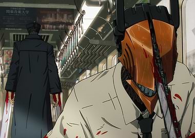 EP12 Chainsaw Man and Katana Man