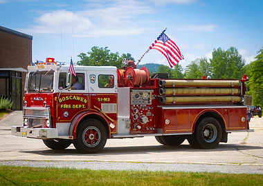 Boscawen Fire Department Truck