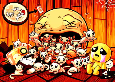 The Binding of Isaac: Crying and Cats