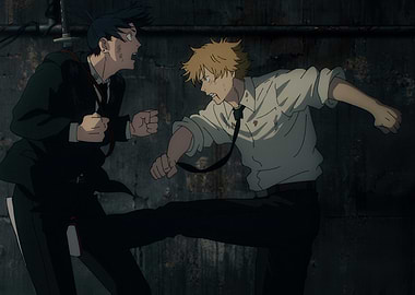 EP02 Denji Kicking Aki