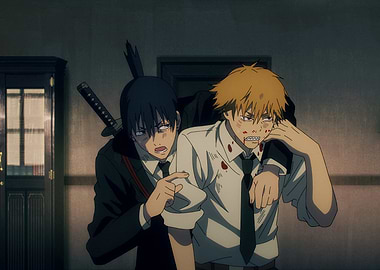 EP02 Denji and Aki After Fight