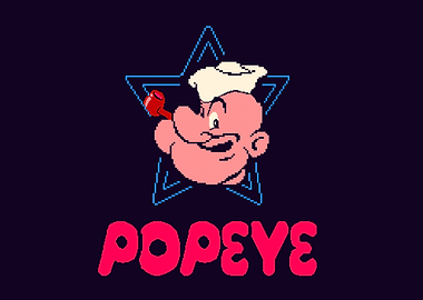 Popeye Pixel Art