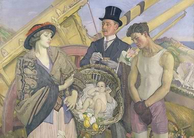 The Cornish Family by Robert Bevan