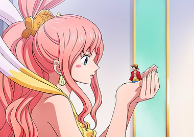 Iconic Moments Brushed Luffy & Shirahoshi