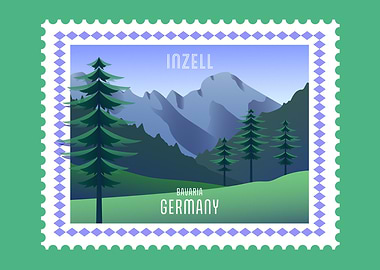 Inzell Stamp