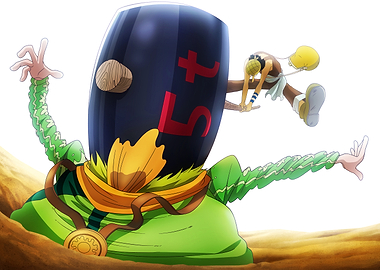 Iconic Moments Brushed Usopp vs Mr. 4