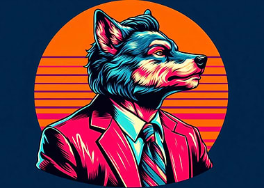 Wolf of Wall Street - in a Suit