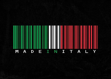 Made in Italy Barcode