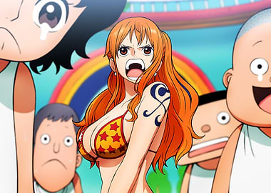 Iconic Moments Brushed Nami Punk Hazard