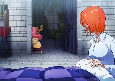 Iconic Moments Brushed Nami & Chopper