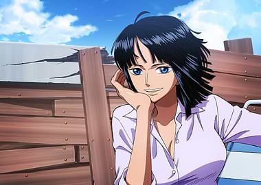 Iconic Moments Brushed Nico Robin