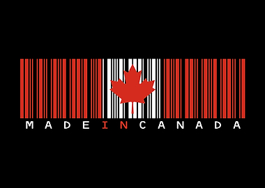 Made in Canada Barcode Design