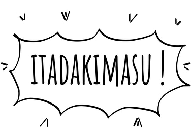Itadakimasu! Text Art