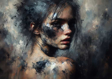 Abstract Portrait of a Woman