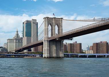 Brooklyn Bridge over East River