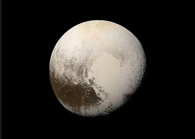 Pluto in Space