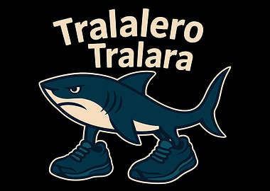 Shark with Shoes - Tralalero Tralara